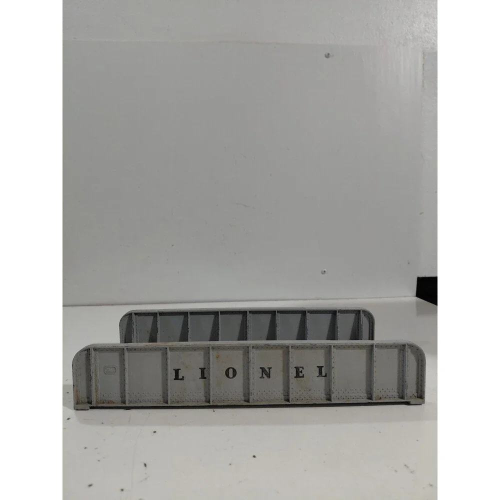 Lionel Train 314 O Gauge Model Railroad Accessory Post War Girder Bridge Grey